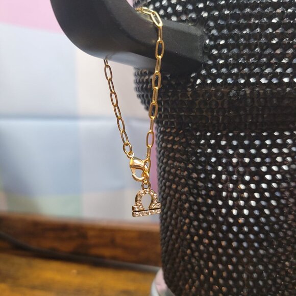 Libra Zodiac Sign Tumbler Charm - Picture 3 of 4